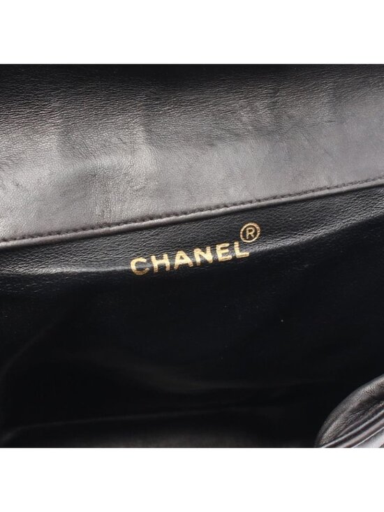 Chanel Rucksack Sac Backpack Quilted Black Lambskin main image 7